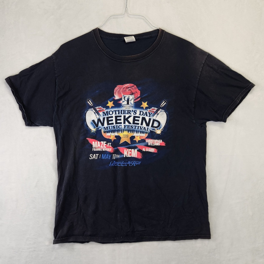 Platinum Shows Mother's Day Weekend Music Festival 2019‎ T Shirt Mens Large